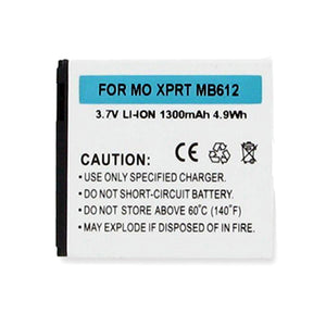 Batteries N Accessories BNA-WB-BLI-1195-1.3 Cell Phone Battery - Li-Ion, 3.7V, 1300 mAh, Ultra High Capacity Battery - Replacement for Motorola BH7X Battery