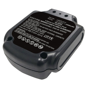 Batteries N Accessories BNA-WB-L10920 Power Tool Battery - Li-ion, 12V, 2500mAh, Ultra High Capacity - Replacement for Black & Decker LBXR1512 Battery