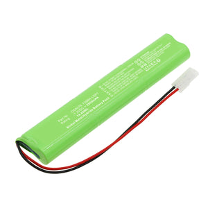 Batteries N Accessories BNA-WB-H18253 Emergency Lighting Battery - Ni-MH, 7.2V, 2000mAh, Ultra High Capacity - Replacement for Powersonic 726BH-LOP1 Battery