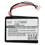 Batteries N Accessories BNA-WB-L4300 GPS Battery - Li-Ion, 3.7V, 1200 mAh, Ultra High Capacity Battery - Replacement for TomTom FM0804001846 Battery