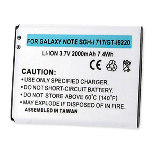 Batteries N Accessories BNA-WB-BLI-1256-2 Cell Phone Battery - Li-Ion, 3.7V, 2000 mAh, Ultra High Capacity Battery - Replacement for Samsung EB615268VA Battery