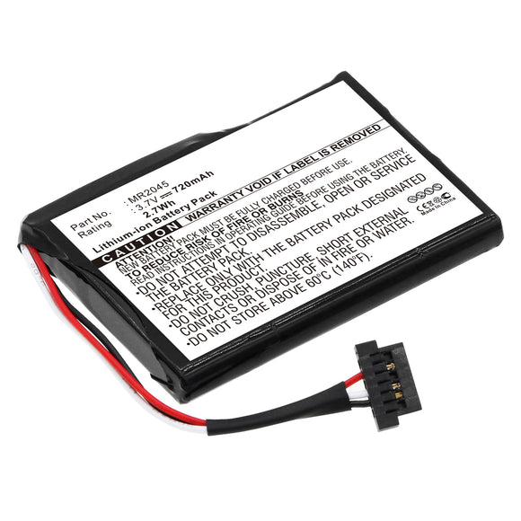 Batteries N Accessories BNA-WB-L4225 GPS Battery - Li-Ion, 3.7V, 720 mAh, Ultra High Capacity Battery - Replacement for Magellan MR2045 Battery