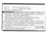 Batteries N Accessories BNA-WB-L3781 Cell Phone Battery - Li-ion, 3.7, 1350mAh, Ultra High Capacity Battery - Replacement for HTC 35H00152-04M, BTR6350B Battery