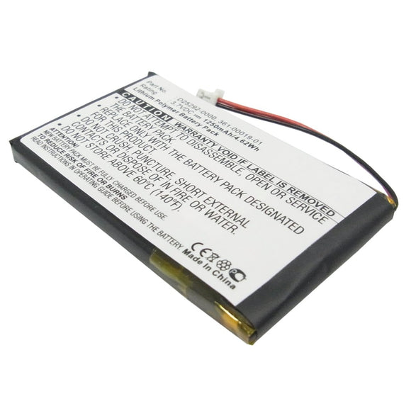 Batteries N Accessories BNA-WB-P4186 GPS Battery - Li-Pol, 3.7V, 1250 mAh, Ultra High Capacity Battery - Replacement for Garmin 361-00019-01 Battery