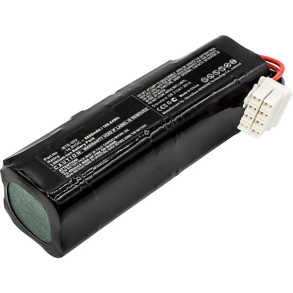Batteries N Accessories BNA-WB-L11328 Medical Battery - Li-ion, 14.8V, 6800mAh, Ultra High Capacity - Replacement for Fukuda BTE-002 Battery