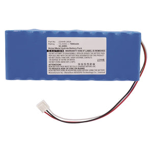 Batteries N Accessories BNA-WB-H13341 Equipment Battery - Ni-MH, 13.2V, 7000mAh, Ultra High Capacity - Replacement for Rohde & Schwarz 22HHR-380A Battery