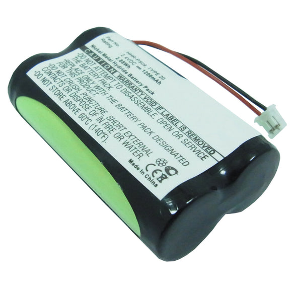 Batteries N Accessories BNA-WB-CPH-479Z Cordless Phone Battery - NiMh, 2.4V, 1500 mAh, Ultra High Capacity Battery - Replacement for Panasonic HHR-P509 Battery