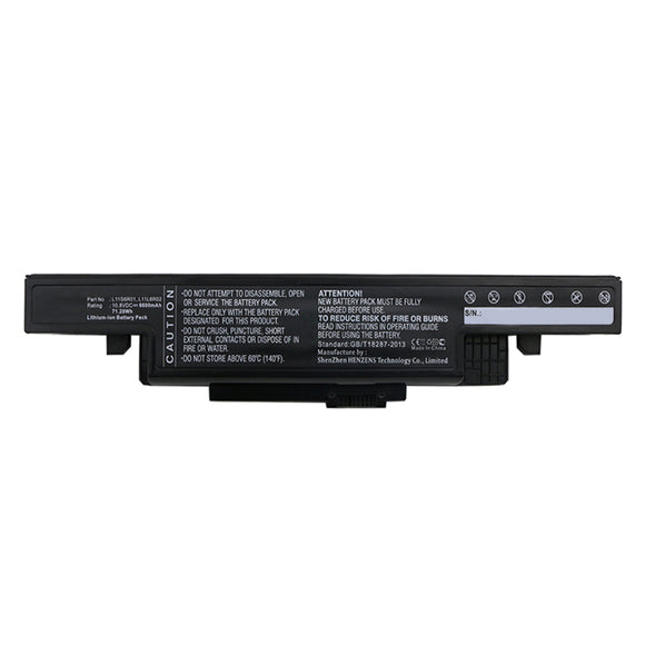 Batteries N Accessories BNA-WB-L16630 Laptop Battery - Li-ion, 10.8V, 6600mAh, Ultra High Capacity - Replacement for Lenovo L11L6R02 Battery