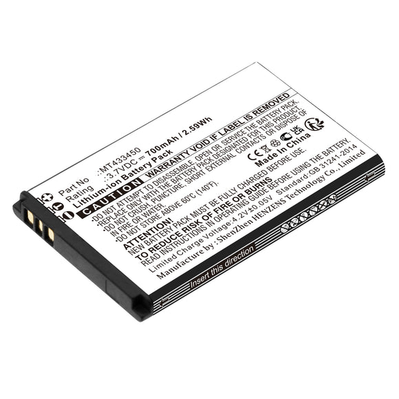 Batteries N Accessories BNA-WB-L19103 Cell Phone Battery - Li-ion, 3.7V, 700mAh, Ultra High Capacity - Replacement for Olympia MT433450 Battery