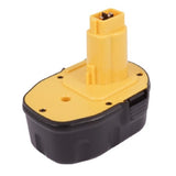 Batteries N Accessories BNA-WB-H10991 Power Tool Battery - Ni-MH, 14.4V, 1500mAh, Ultra High Capacity - Replacement for DeWalt DC9091 Battery