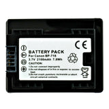 Batteries N Accessories BNA-WB-BP718 Camcorder Battery - li-ion, 3.7V, 2100 mAh, Ultra High Capacity Battery - Replacement for Canon BP-718 Battery