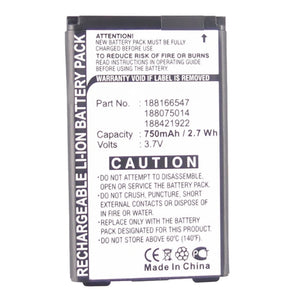 Batteries N Accessories BNA-WB-L16521 Cell Phone Battery - Li-ion, 3.7V, 750mAh, Ultra High Capacity - Replacement for Sagem SAKN-SN3 Battery