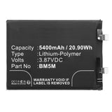 Batteries N Accessories BNA-WB-P18929 Cell Phone Battery - Li-Pol, 3.87V, 5400mAh, Ultra High Capacity - Replacement for Redmi BM5M Battery