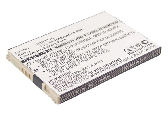 Batteries N Accessories BNA-WB-L3772 Cell Phone Battery - Li-ion, 3.7, 1500mAh, Ultra High Capacity Battery - Replacement for Casio BTR771B Battery