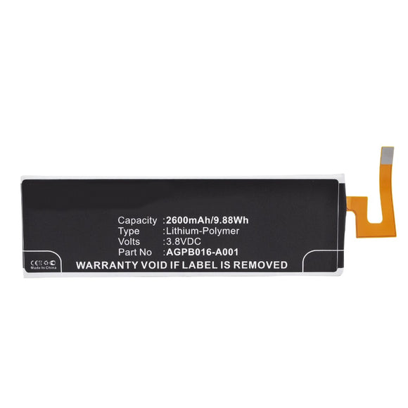 Batteries N Accessories BNA-WB-P3661 Cell Phone Battery - Li-Pol, 3.8V, 2600 mAh, Ultra High Capacity Battery - Replacement for Sony Ericsson AGPB016-A001 Battery