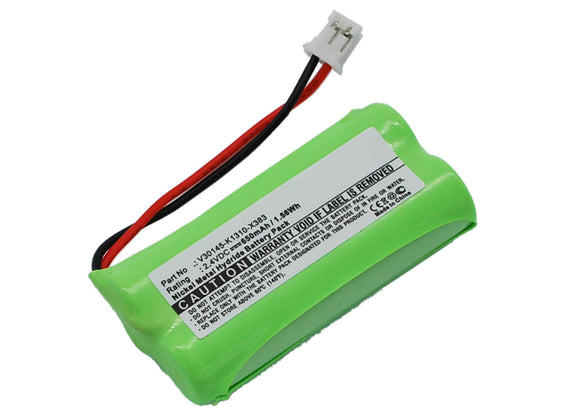 Batteries N Accessories BNA-WB-H413 Cordless Phones Battery - Ni-MH, 2.4V, 650 mAh, Ultra High Capacity Battery - Replacement for GP 55AAAHR28MX Battery