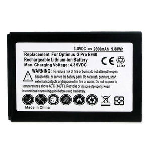 Batteries N Accessories BNA-WB-BLI-1352-2.6 Cell Phone Battery - Li-Ion, 3.8V, 2600 mAh, Ultra High Capacity Battery - Replacement for LG BL-48TH Battery