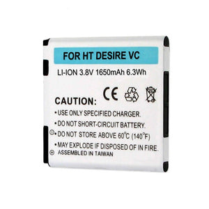Batteries N Accessories BNA-WB-BLI-1289-1.7 Cell Phone Battery - Li-Ion, 3.7V, 1650 mAh, Ultra High Capacity Battery - Replacement for HTC 3H00190-00M Battery