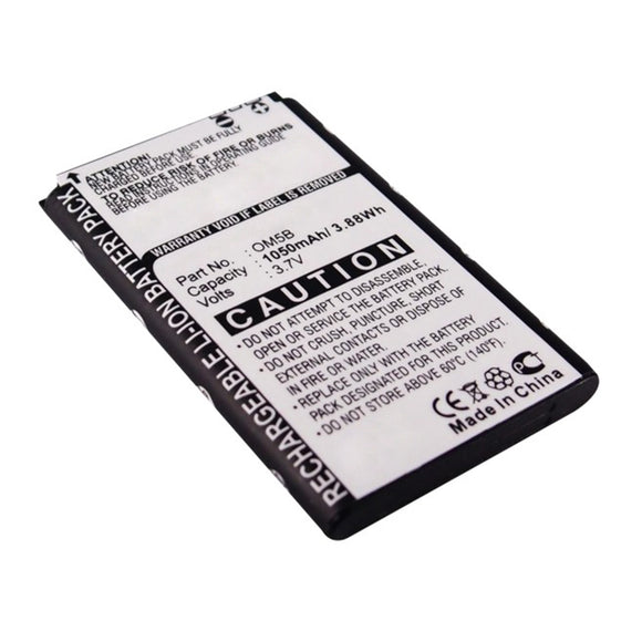 Batteries N Accessories BNA-WB-L16433 Cell Phone Battery - Li-ion, 3.7V, 1050mAh, Ultra High Capacity - Replacement for Motorola OM5B Battery