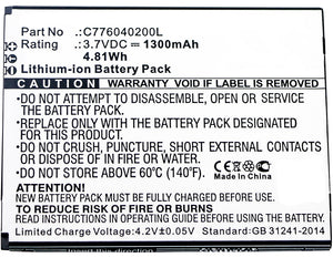 Batteries N Accessories BNA-WB-L8248 Cell Phone Battery - Li-ion, 3.7V, 1300mAh, Ultra High Capacity Battery - Replacement for Blu C776040200L Battery