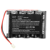 Batteries N Accessories BNA-WB-H18882 Alarm System Battery - Ni-MH, 6V, 1500mAh, Ultra High Capacity - Replacement for Daitem BATNI13 Battery