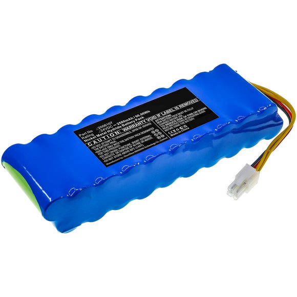 Batteries N Accessories BNA-WB-H17491 Medical Battery - Ni-MH, 24V, 2500mAh, Ultra High Capacity - Replacement for HillRom 2006107 Battery