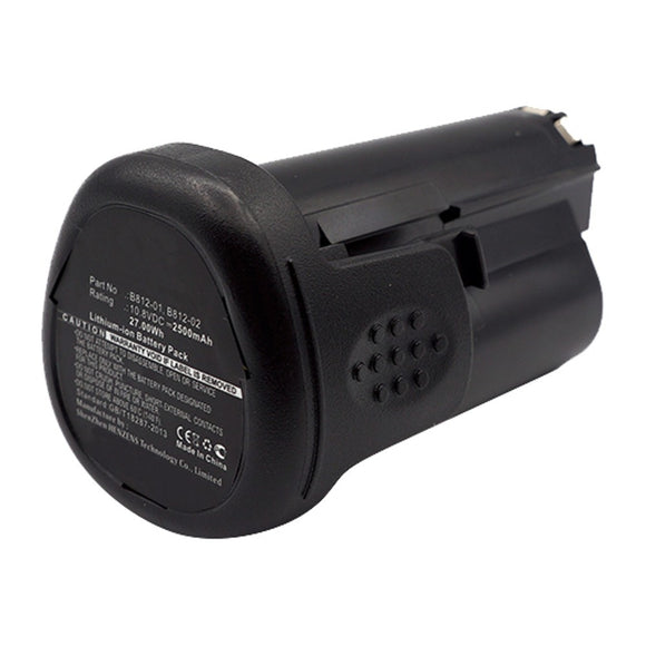 Batteries N Accessories BNA-WB-L6318 Power Tool Battery - Li-Ion, 10.8V, 2500 mAh, Ultra High Capacity Battery - Replacement for Dremel B812-01 Battery