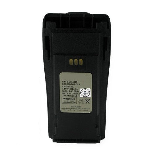 Batteries N Accessories BNA-WB-BNH-4496 2-Way Radio Battery - Ni-MH, 7.5V, 1650 mAh, Ultra High Capacity Battery - Replacement for Motorola NNTN4851 Battery