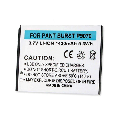 Batteries N Accessories BNA-WB-BLI-1299-1.4 Cell Phone Battery - Li-Ion, 3.7V, 1430 mAh, Ultra High Capacity Battery - Replacement for Pantech P9070 Battery