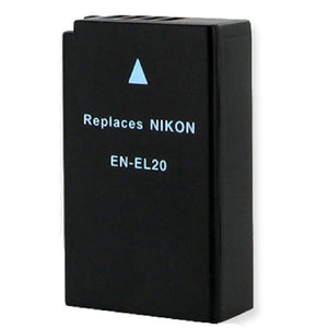 Batteries N Accessories BNA-WB-ENEL20 Digital Camera Battery - Li-Ion, 7.2V, 1200 mAh, Ultra High Capacity Battery - Replacement for Nikon EN-EL20 Battery