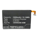 Batteries N Accessories BNA-WB-P11942 Cell Phone Battery - Li-Pol, 3.8V, 3200mAh, Ultra High Capacity - Replacement for HTC 35H00208-00M Battery