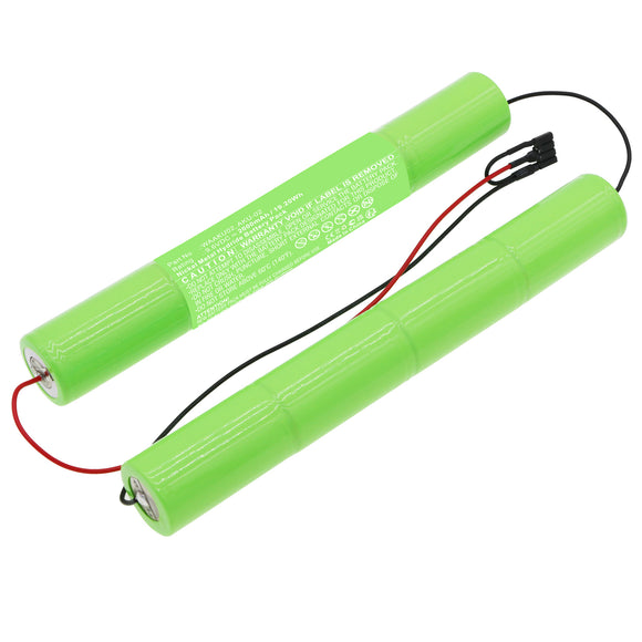 Batteries N Accessories BNA-WB-H18264 Equipment Battery - Ni-MH, 9.6V, 2000mAh, Ultra High Capacity - Replacement for Sonel AKU-02 Battery