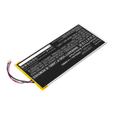 Batteries N Accessories BNA-WB-P15401 Tablet Battery - Li-Pol, 3.7V, 3800mAh, Ultra High Capacity - Replacement for ONN U2870152P Battery