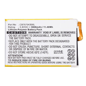 Batteries N Accessories BNA-WB-P3180 Cell Phone Battery - Li-Pol, 3.8V, 3000 mAh, Ultra High Capacity Battery - Replacement for Blu C875704300L Battery