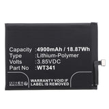 Batteries N Accessories BNA-WB-P18749 Cell Phone Battery - Li-Pol, 3.85V, 4900mAh, Ultra High Capacity - Replacement for Nokia WT341 Battery