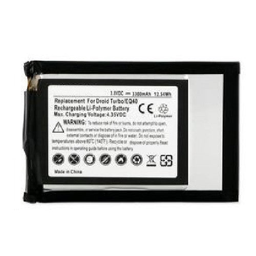 Batteries N Accessories BNA-WB-BLP-1437-3.3 Cell Phone Battery - LI-POL, 3.8V, 3300 mAh, Ultra High Capacity Battery - Replacement for Motorola EQ40 Battery