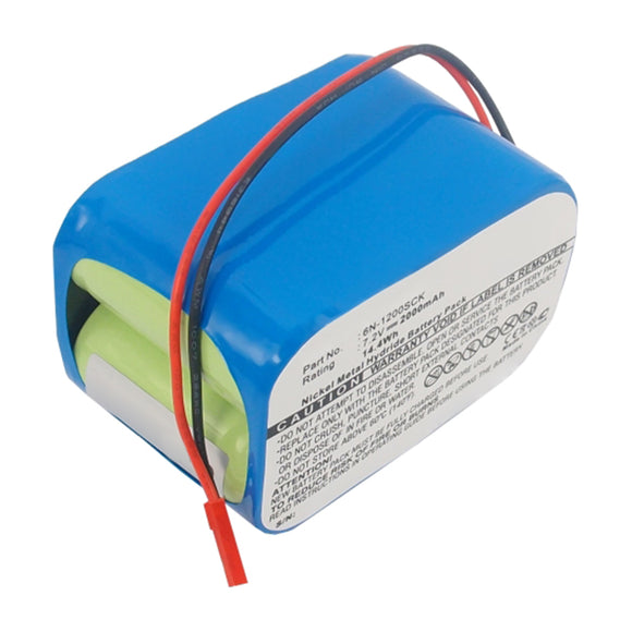 Batteries N Accessories BNA-WB-H13620 Medical Battery - Ni-MH, 7.2V, 2000mAh, Ultra High Capacity - Replacement for Terumo 6N-1200SCK Battery