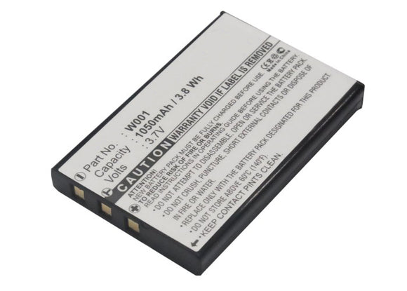Batteries N Accessories BNA-WB-L7421 VoIP Phone Battery - Li-Ion, 3.7V, 1050 mAh, Ultra High Capacity Battery - Replacement for Belkin W0001 Battery