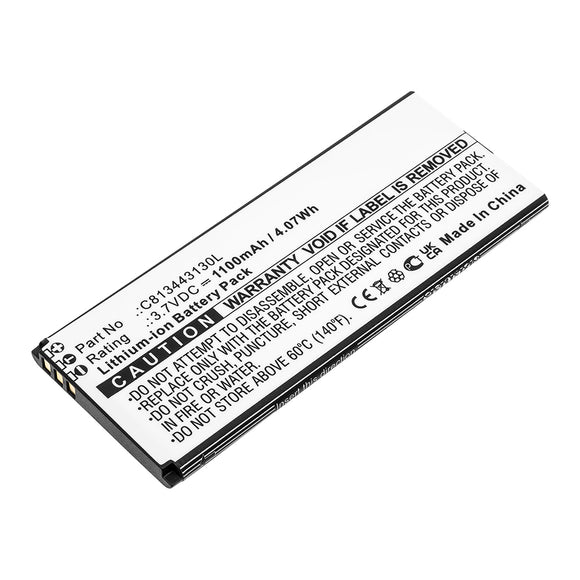 Batteries N Accessories BNA-WB-L17197 Cell Phone Battery - Li-ion, 3.7V, 1100mAh, Ultra High Capacity - Replacement for Blu  C813443130L Battery