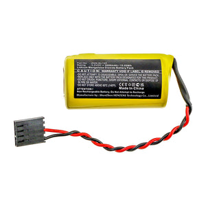 Batteries N Accessories BNA-WB-L14280 PLC Battery - Li-MnO2, 3V, 5000mAh, Ultra High Capacity - Replacement for Yaskawa ZNG-GL120 Battery