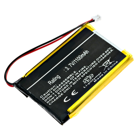 Batteries N Accessories BNA-WB-RLI-009-1.1 Remote Control Battery - Li-Ion, 3.7V, 1100 mAh, Ultra High Capacity Battery - Replacement for RTI ATB-850 Battery