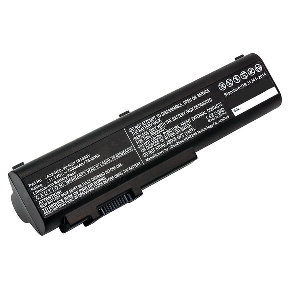 Batteries N Accessories BNA-WB-L10463 Laptop Battery - Li-ion, 11.1V, 7200mAh, Ultra High Capacity - Replacement for Asus A32-N50 Battery