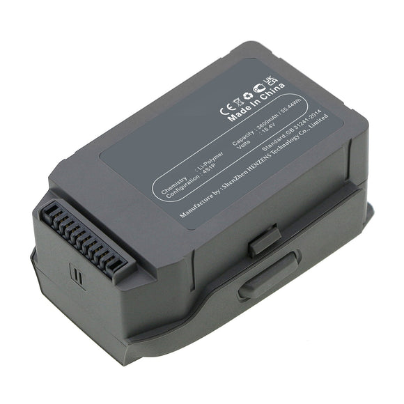 Batteries N Accessories BNA-WB-P17399 Quadcopter Drone Battery - Li-Pol, 15.4V, 3600mAh, Ultra High Capacity - Replacement for DJI FB2-3850 Battery