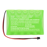 Batteries N Accessories BNA-WB-H18146 Emergency Lighting Battery - Ni-MH, 7.2V, 3600mAh, Ultra High Capacity - Replacement for ADT BH7236-SS Battery
