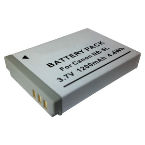 Batteries N Accessories BNA-WB-NB5L Digital Camera Battery - li-ion, 3.7V, 1200 mAh, Ultra High Capacity Battery - Replacement for Canon NB-5L Battery