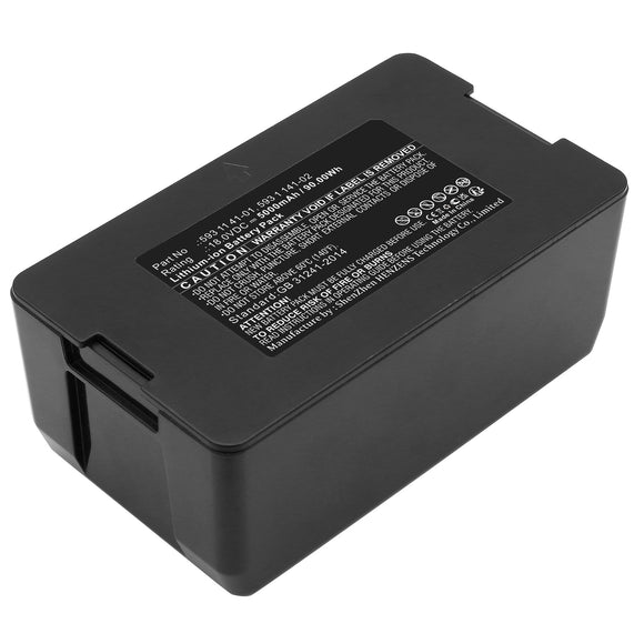 Batteries N Accessories BNA-WB-L17845 Lawn Mower Battery - Li-Ion, 18V, 5000mAh, Ultra High Capacity - Replacement for Husqvarna 593 1 141-02 Battery