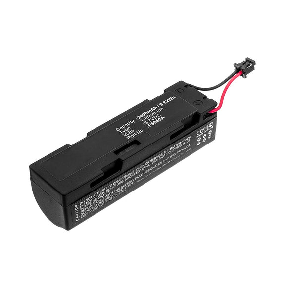 Batteries N Accessories BNA-WB-L12939 Barcode Scanner Battery - Li-ion, 3.7V, 2600mAh, Ultra High Capacity - Replacement for Symbol F5040A Battery