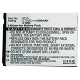 Batteries N Accessories BNA-WB-L9884 Cell Phone Battery - Li-ion, 3.7V, 1000mAh, Ultra High Capacity - Replacement for Auro 8510 Battery