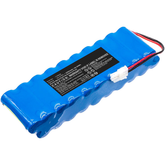 Batteries N Accessories BNA-WB-H17492 Medical Battery - Ni-MH, 24V, 2500mAh, Ultra High Capacity - Replacement for HillRom 110539 Battery