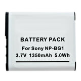 Batteries N Accessories BNA-WB-NPBN1 Digital Camera Battery - li-ion, 3.7V, 1300 mAh, Ultra High Capacity Battery - Replacement for Sony NP-BN1 Battery